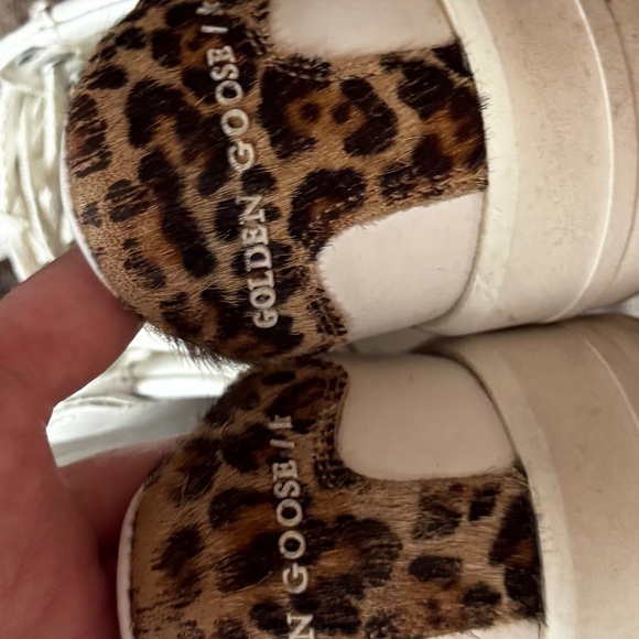 Golden Goose Purestar Leopard Sneakers - Picture 1 of 7
